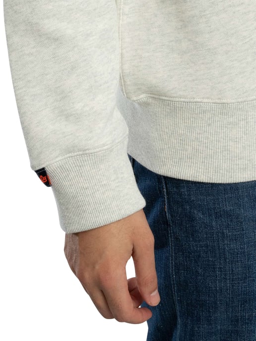 Superdry Essential Logo-Sweatshirt, Beige - Image 5