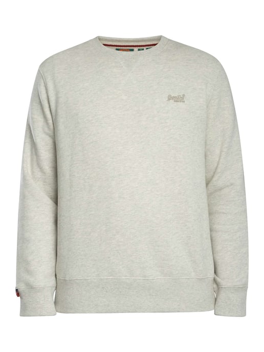 Superdry Essential Logo-Sweatshirt, Beige - Image 6