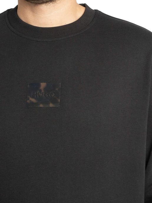 HUGO Daylo Box Logo Sweatshirt, Schwarz - Image 4