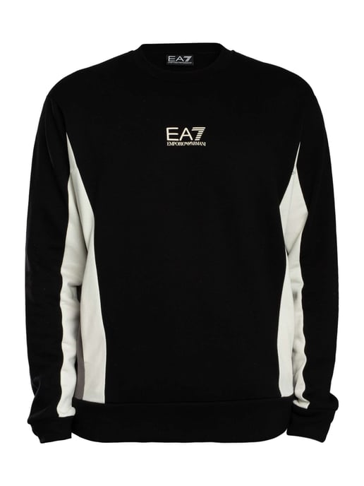 EA7 Logo-Sweatshirt, Schwarz - Image 5