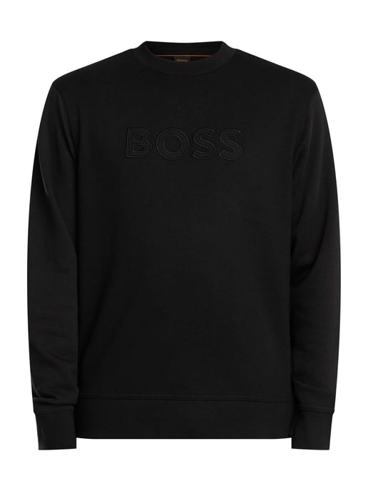 BOSS We Logo Sweatshirt, Schwarz - Image 5