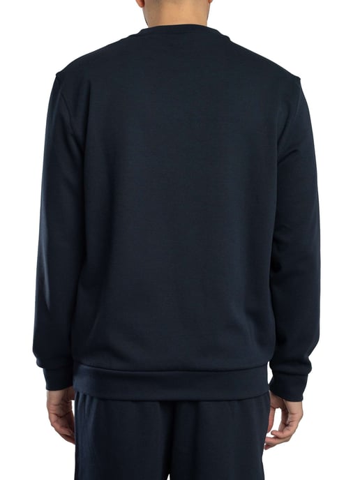 EA7 Sweatshirt Mit Logo-Patch, Blau - Image 3