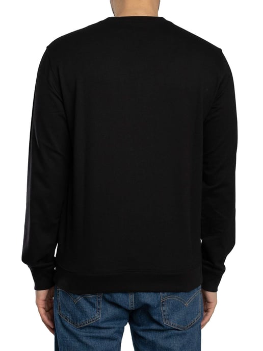 EA7 Echo Grafik-Sweatshirt, Schwarz - Image 3
