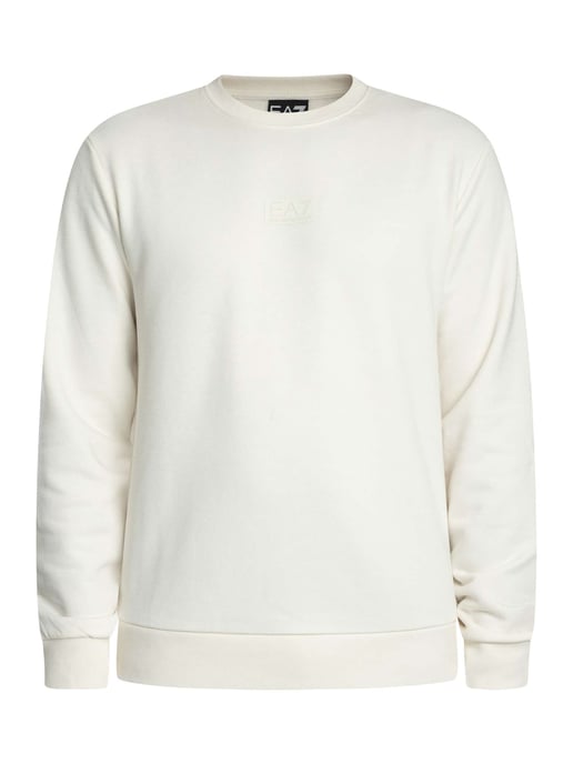 EA7 Sweatshirt Mit Back Box Logo, Beige - Image 6