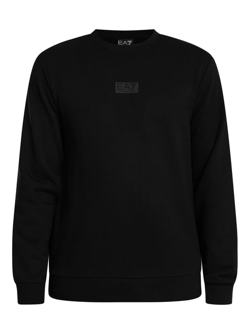 EA7 Sweatshirt Mit Back Box Logo, Schwarz - Image 6