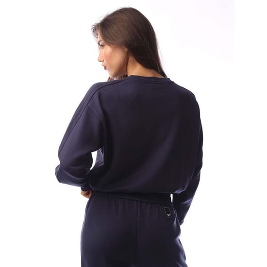 Emporio Armani - Sweatshirt für Damen, leger (Blau) - Image 2