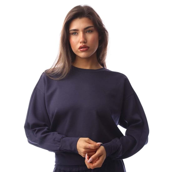 Emporio Armani - Sweatshirt für Damen, leger (Blau) - Image 3