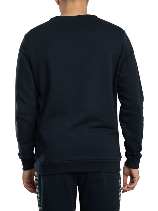Lyle & Scott Sweatshirt Mit Karomuster, Blau - Image 3