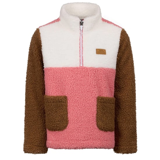 Trespass - "Mitta" Fleece-Oberteil für Kinder (Pfirsichfarben) - Image 1
