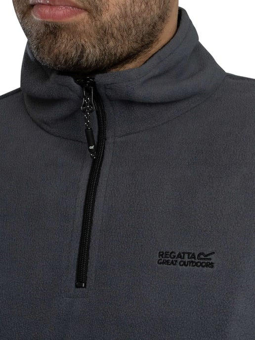 Regatta Thompson Fleece-Sweatshirt Mit Reißverschluss, Grau - Image 4