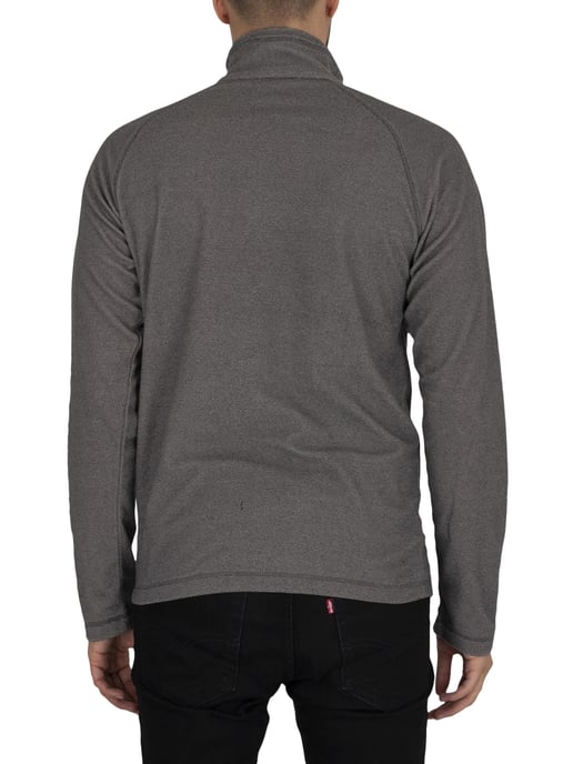 Regatta Montes Leichtes Mini-Streifen-Sweatshirt Mit Halbem Reißverschluss, Grau - Image 3