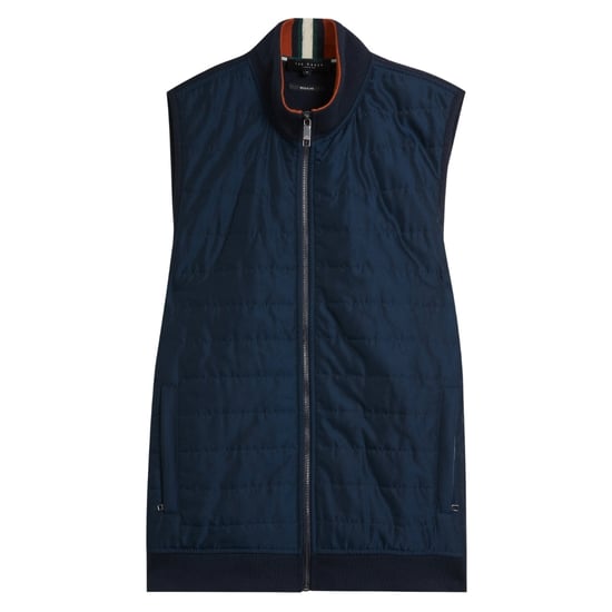 Ted Baker Atho Steppweste In Marineblau, Reguläre Passform - Image 1