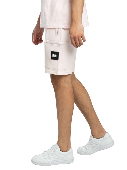 Weekend Offender Hawkins Sweatshirt-Shorts Mit Reißverschlusstasche, Rosa - Image 2