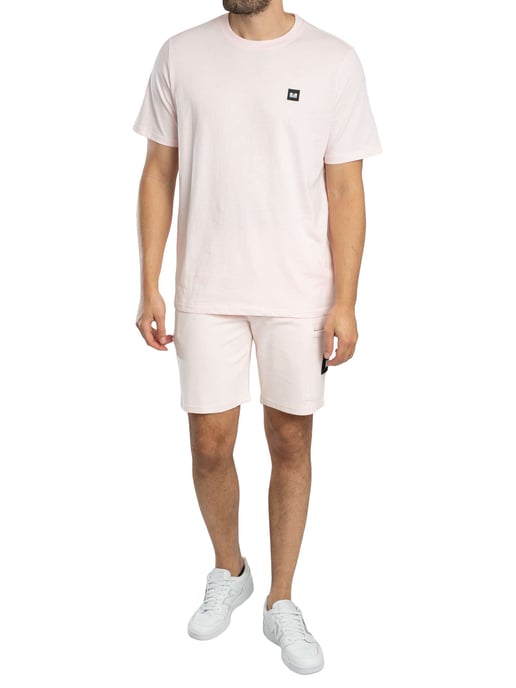 Weekend Offender Hawkins Sweatshirt-Shorts Mit Reißverschlusstasche, Rosa - Image 6