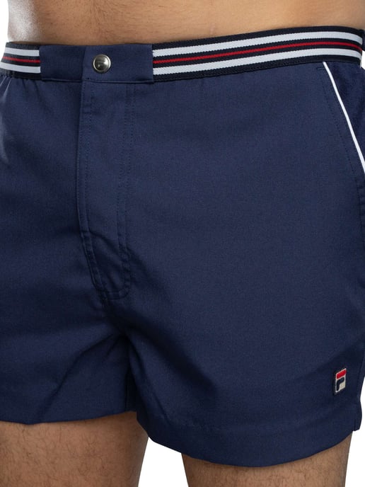 Fila Hightide 4 Frottee-Shorts, Blau - Image 5