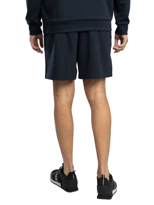 EA7 Shorts Mit Badge-Logo, Blau - Image 3