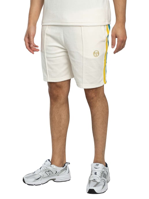 Sergio Tacchini Monte Velours-Sweatshorts, Weiß - Image 1