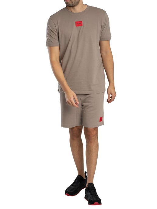 HUGO Dizz222 Sweatshorts, Braun - Image 6