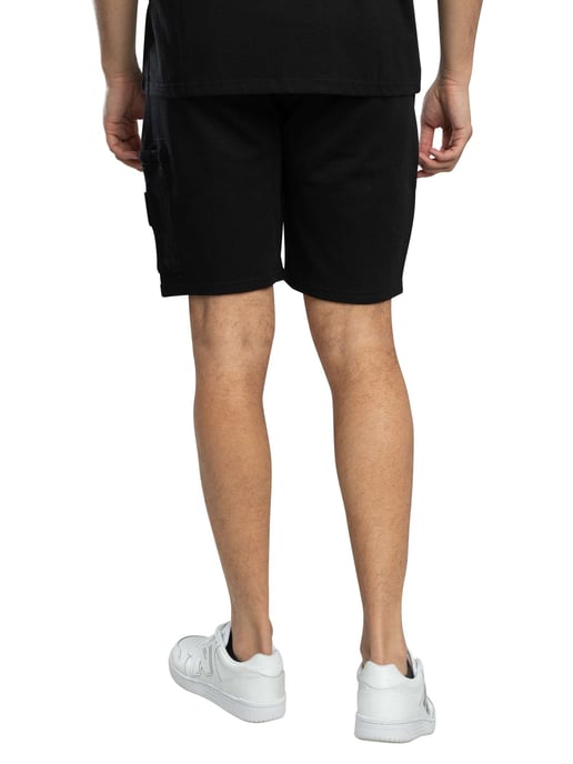 Weekend Offender Hawkins Sweatshirt-Shorts Mit Reißverschlusstasche, Schwarz - Image 3