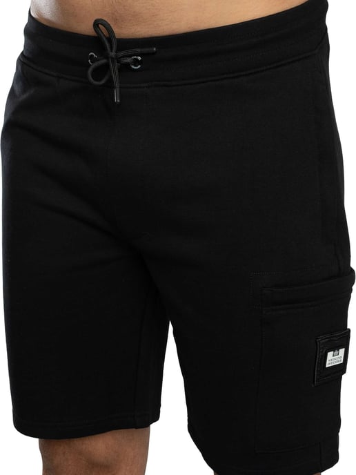 Weekend Offender Hawkins Sweatshirt-Shorts Mit Reißverschlusstasche, Schwarz - Image 5