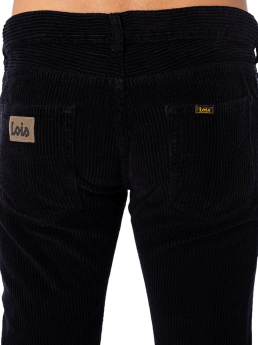 Lois Jeans Neue Dallas Jumbo Cord Jeans, Blau - Image 4