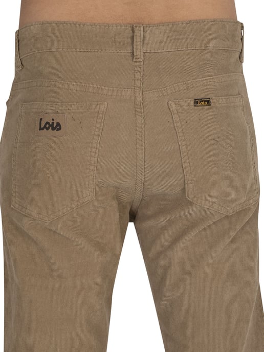 Lois Jeans Dario Boot Dünne Cordjeans, Beige - Image 4