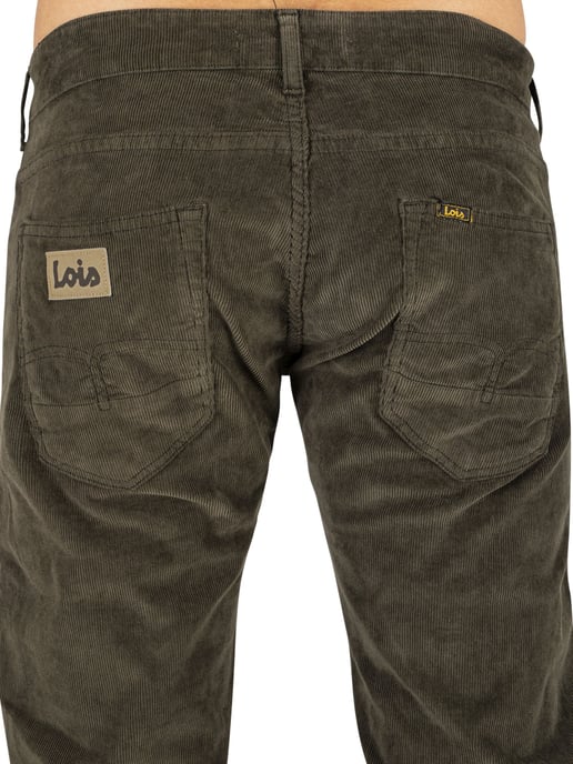 Lois Jeans Sierra Dünne Cordhose, Grün - Image 4