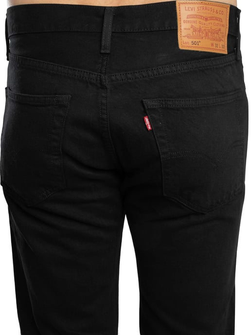 Levi's 501 Original Fit Jeans, Schwarz - Image 4