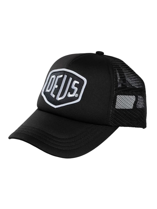 Deus Ex Machina Baylands Trucker Cap, Schwarz - Image 1