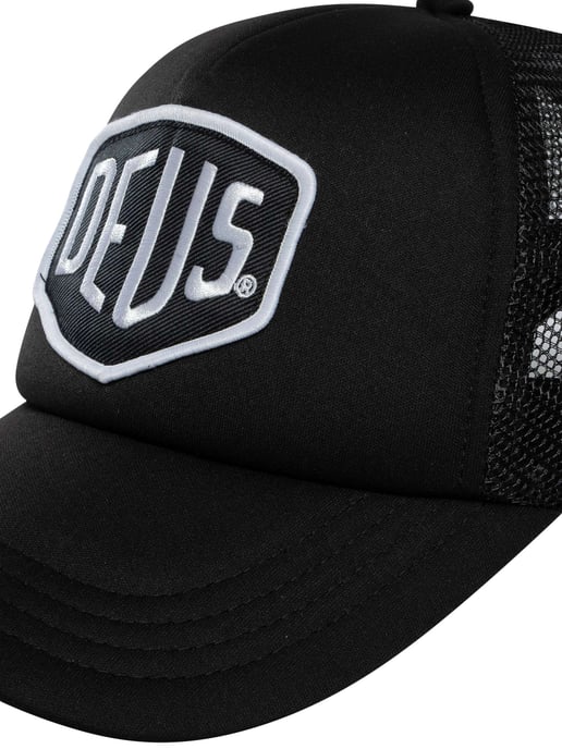 Deus Ex Machina Baylands Trucker Cap, Schwarz - Image 6