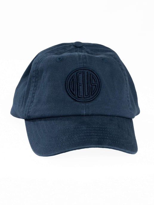 Deus Ex Machina Pill Logo Dad Cap, Blau - Image 5