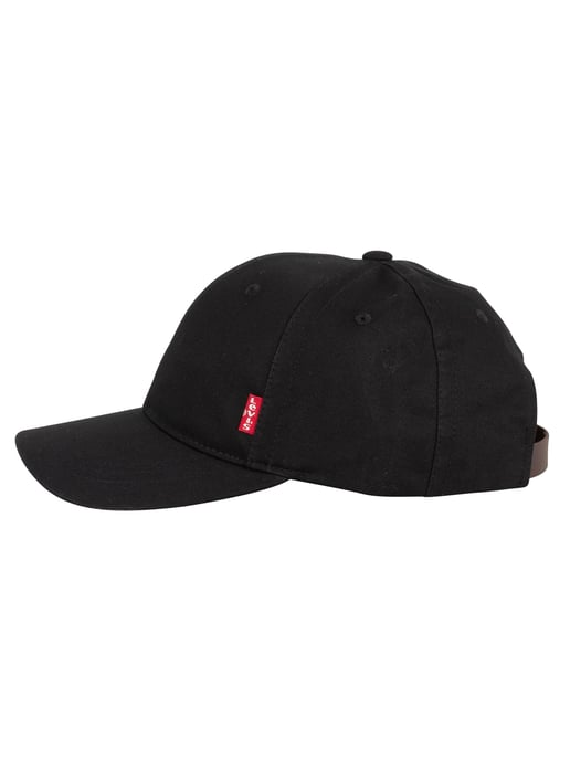 Levi's Rote Tab-Baseballmütze, Schwarz - Image 2