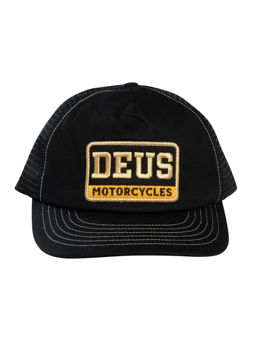 Deus Ex Machina Malden Trucker Cap, Schwarz - Image 5