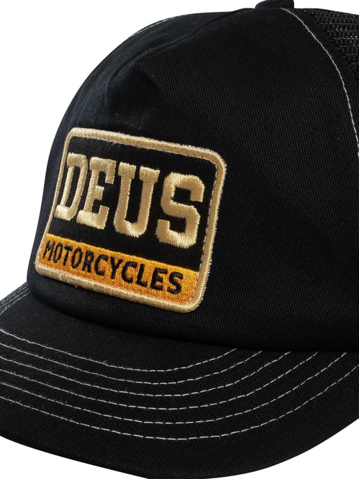 Deus Ex Machina Malden Trucker Cap, Schwarz - Image 6