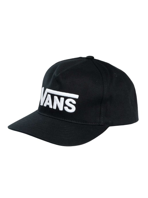 Vans Drop V Logo Cap, Schwarz - Image 1