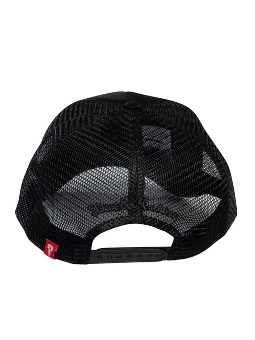 Deus Ex Machina Baylands Trucker Cap, Schwarz - Image 3