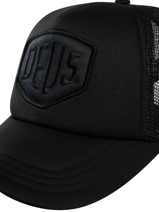 Deus Ex Machina Baylands Trucker Cap, Schwarz - Image 6