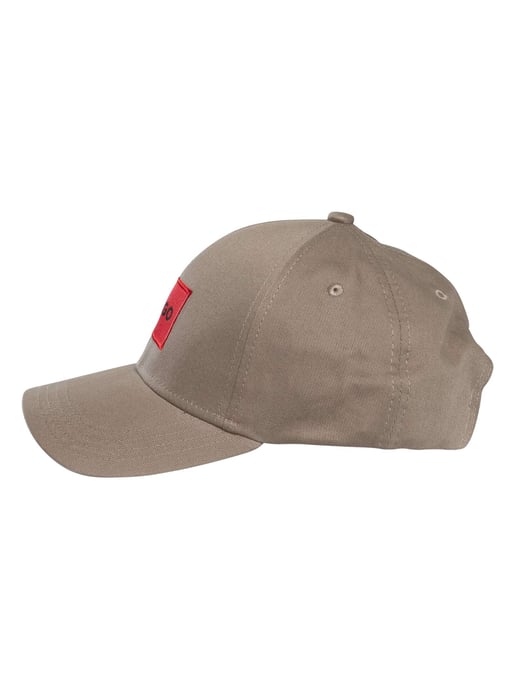 HUGO Box-Logo-Baseballmütze, Beige - Image 2