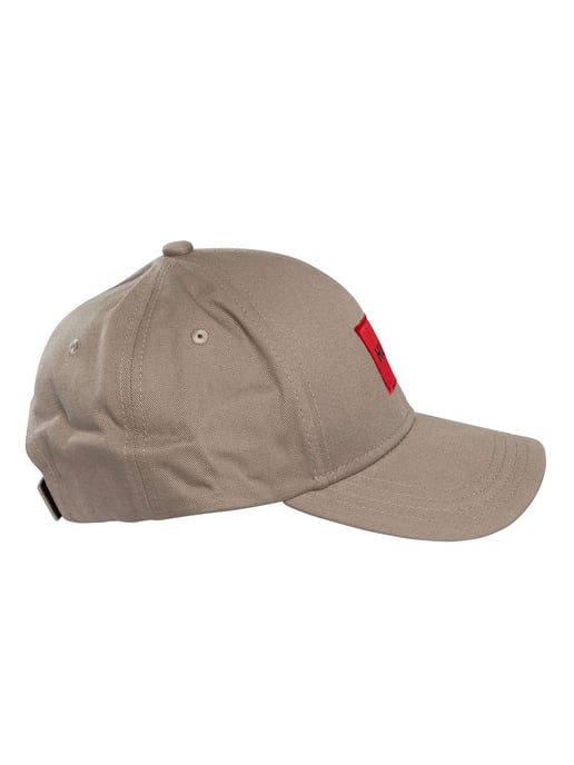HUGO Box-Logo-Baseballmütze, Beige - Image 4