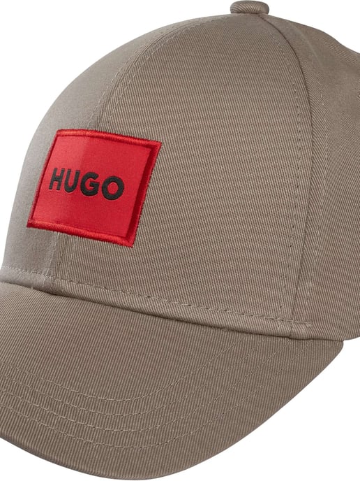 HUGO Box-Logo-Baseballmütze, Beige - Image 6
