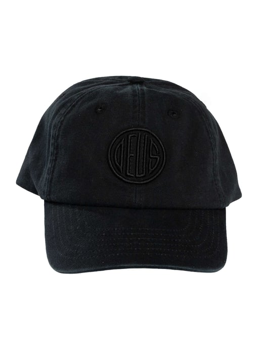 Deus Ex Machina Pill Logo Dad Cap, Schwarz - Image 5