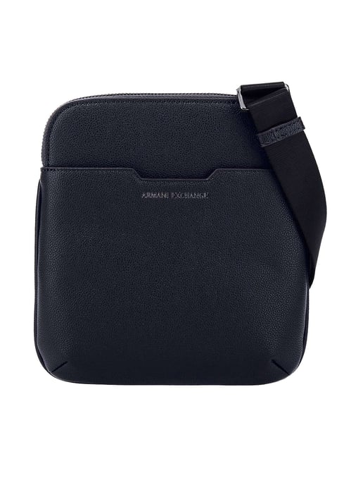 Armani Exchange Marken-Quadratische Umhängetasche, Schwarz - Image 1