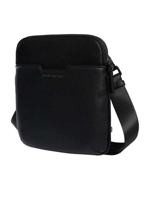 Armani Exchange Marken-Quadratische Umhängetasche, Schwarz - Image 2