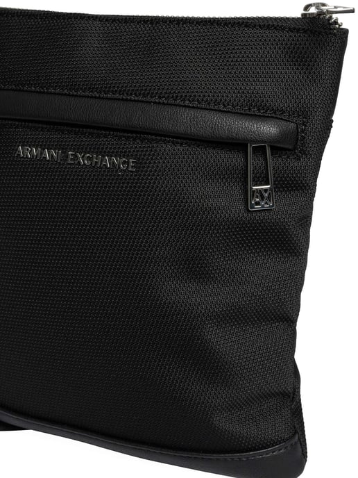Armani Exchange Singapur Umhängetasche, Schwarz - Image 6