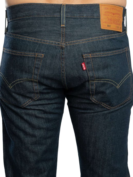 Levi's 501 Original Fit Jeans, Blau - Image 4