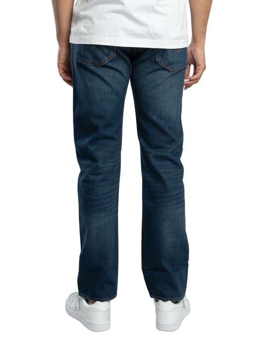 Levi's 501 Original Straight Jeans, Blau - Image 3