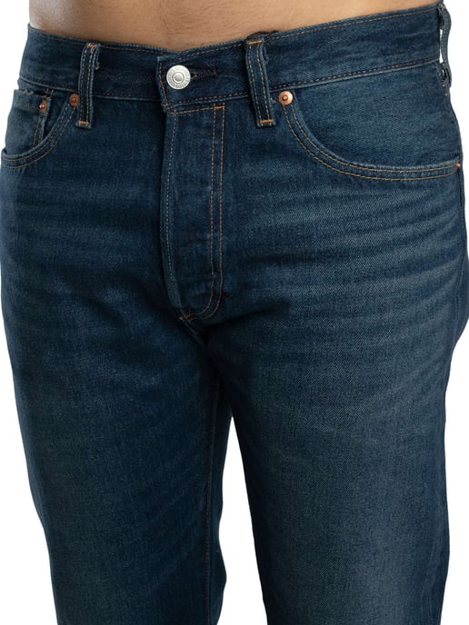 Levi's 501 Original Straight Jeans, Blau - Image 5