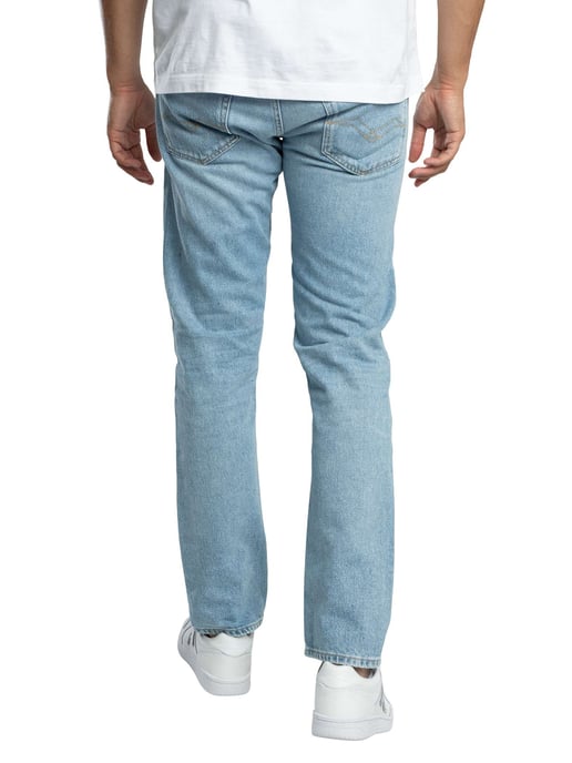 Replay Grover Straight Fit Jeans, Blau - Image 3