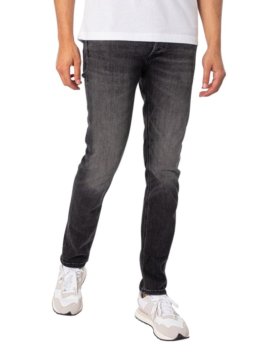 Jack & Jones Glenn Original 817 Slim Jeans, Schwarz - Image 1