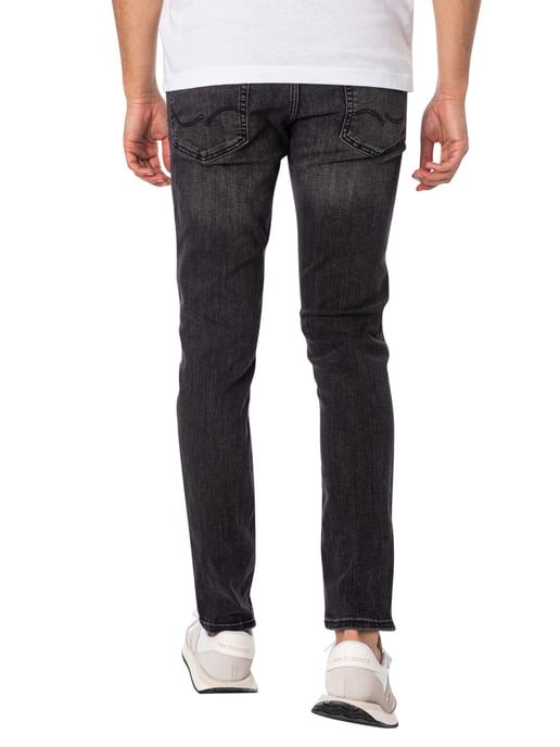 Jack & Jones Glenn Original 817 Slim Jeans, Schwarz - Image 3